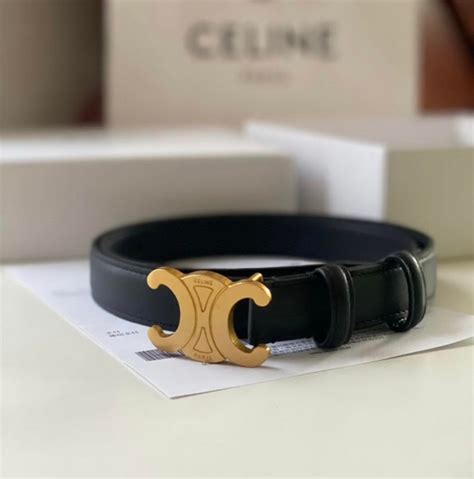 celine triomphe medium belt|celine belt summer 2020.